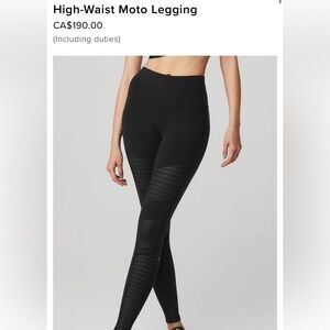 ALO Moto Legging